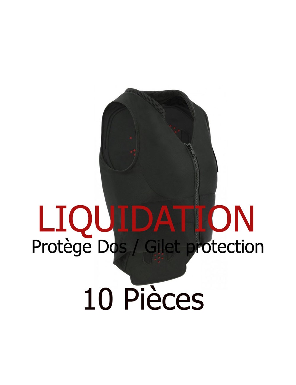 Lot de Protège dos / Gilet de protection